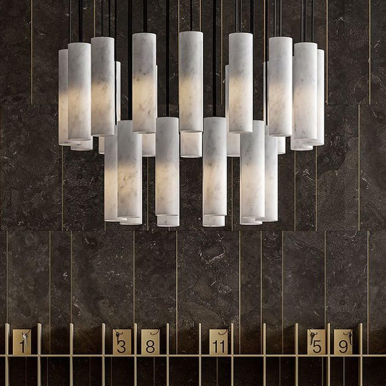 Virello Alabaster Pendant Light