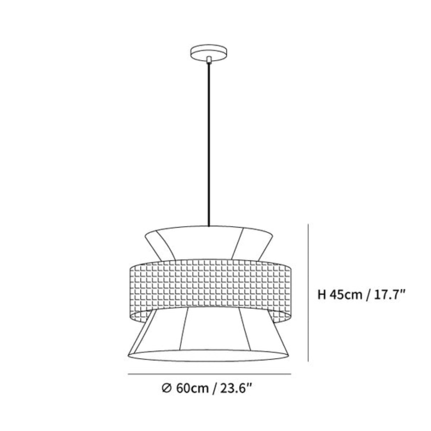 Rewo Boho Pendant Light