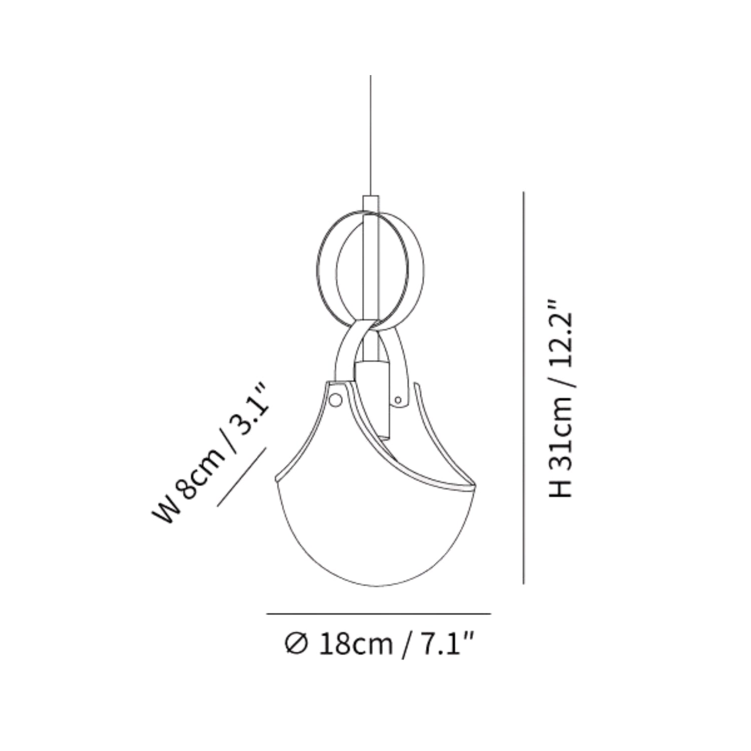 Perseson Pendant Light