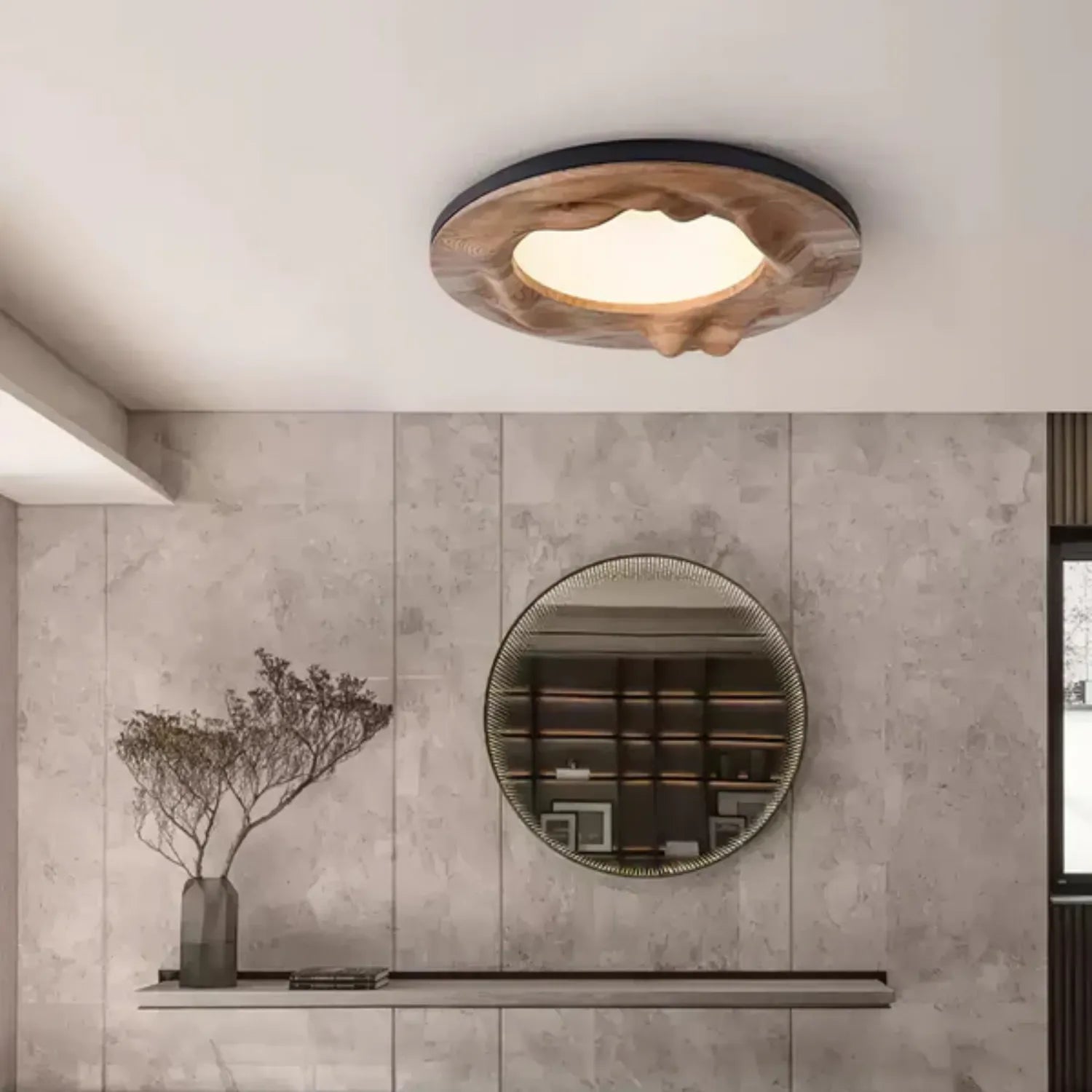 Craete Wooden Ceiling Light