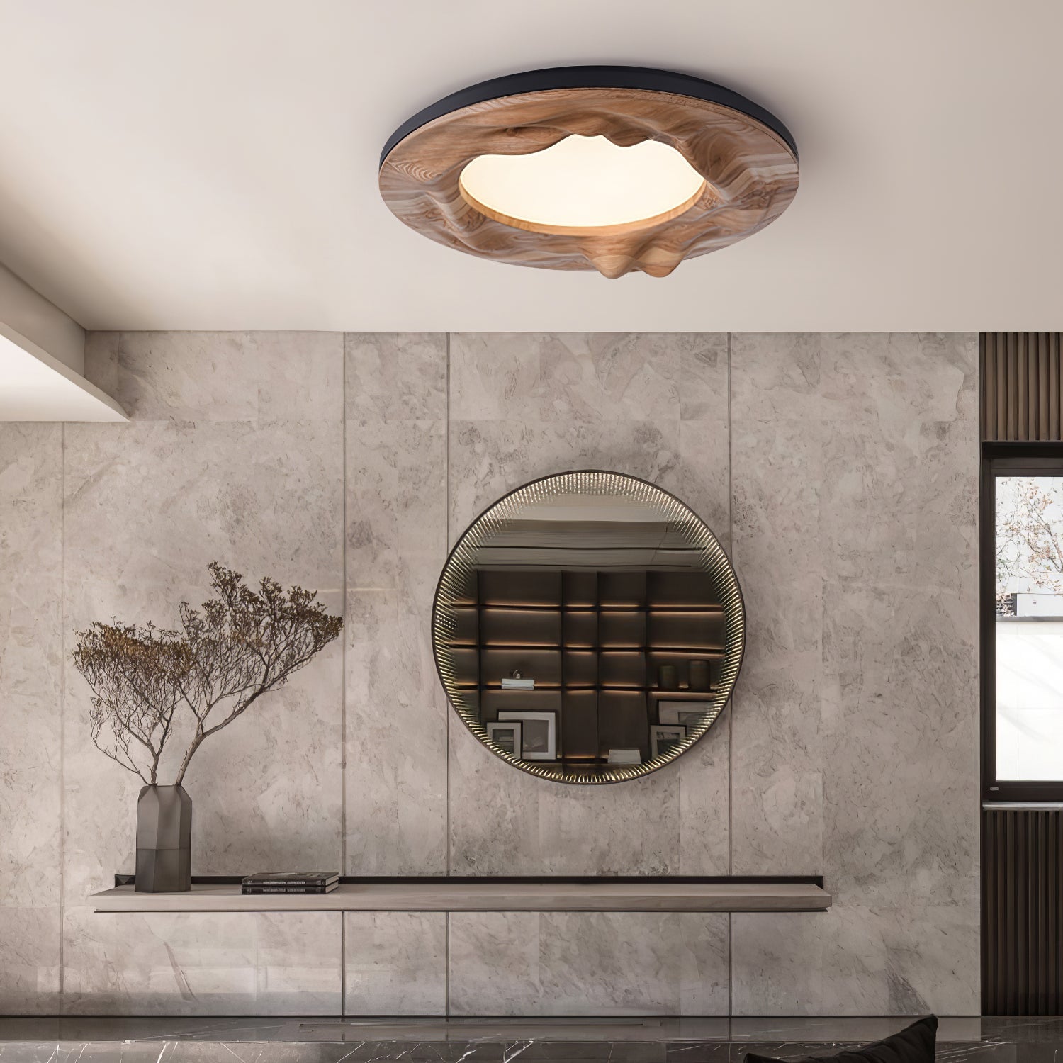 Craete Wooden Ceiling Light