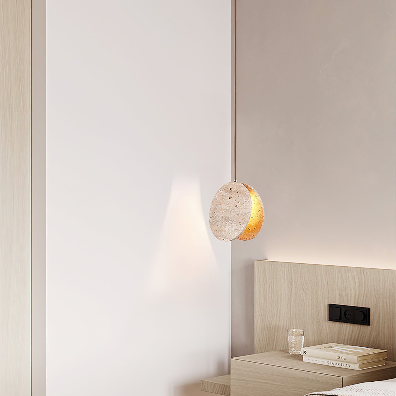 Melosi Natural Stone Pendant Light