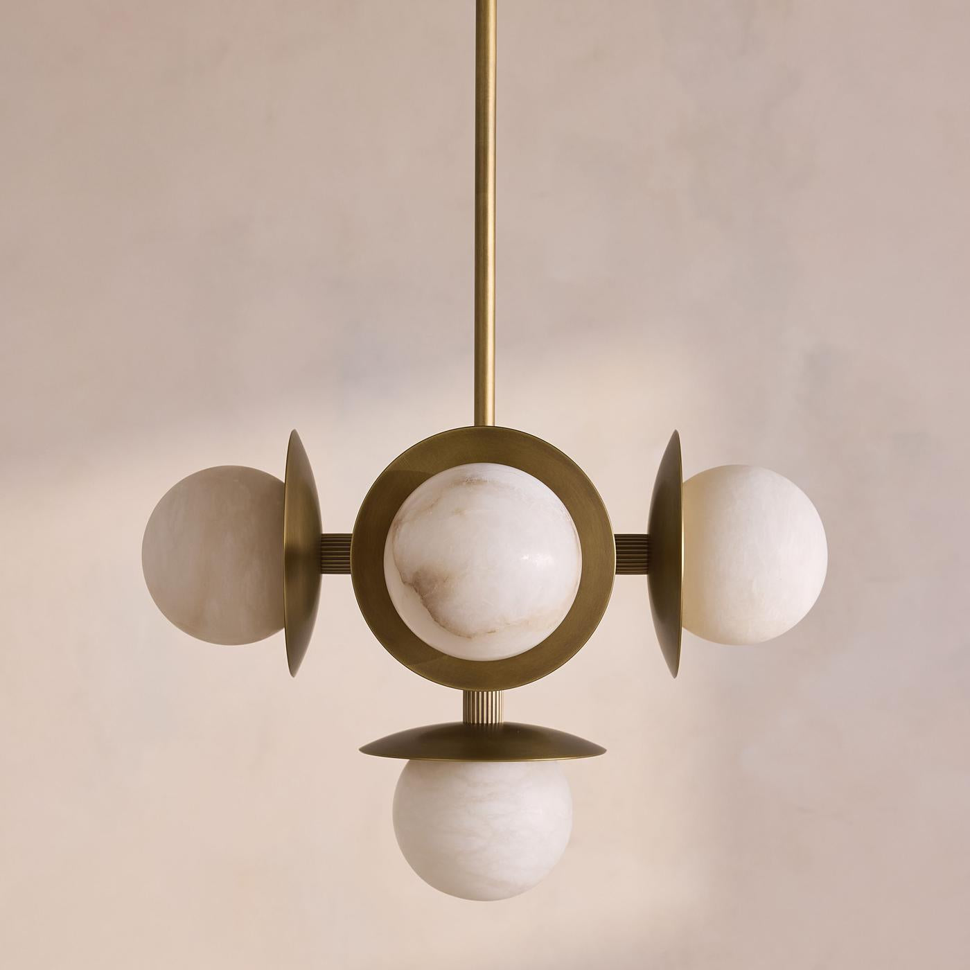 Soze Alabaster Pendant Light