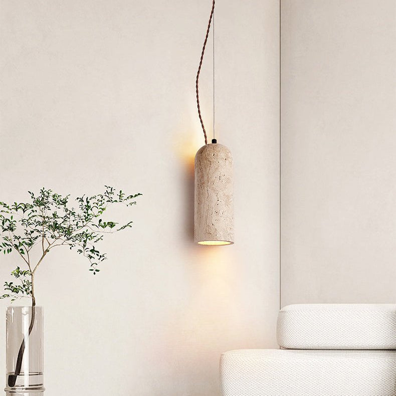 Verizo Travertine Pendant Light