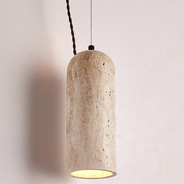 Verizo Travertine Pendant Light