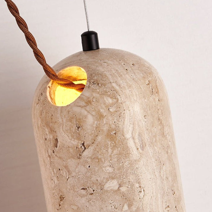 Verizo Travertine Pendant Light