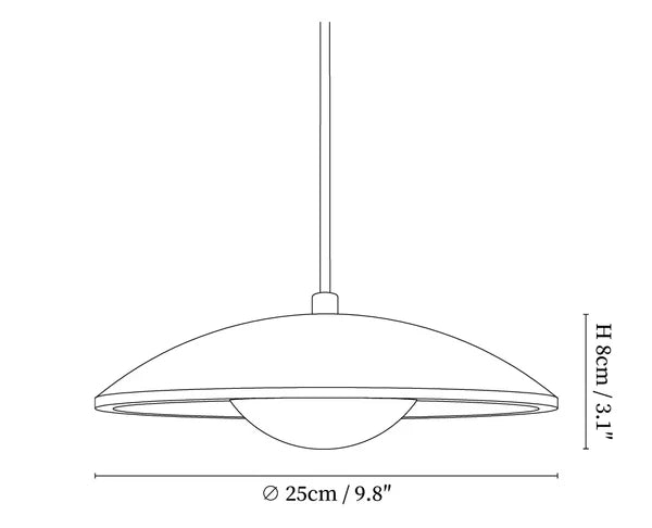 Poston Travertine Pendant Light