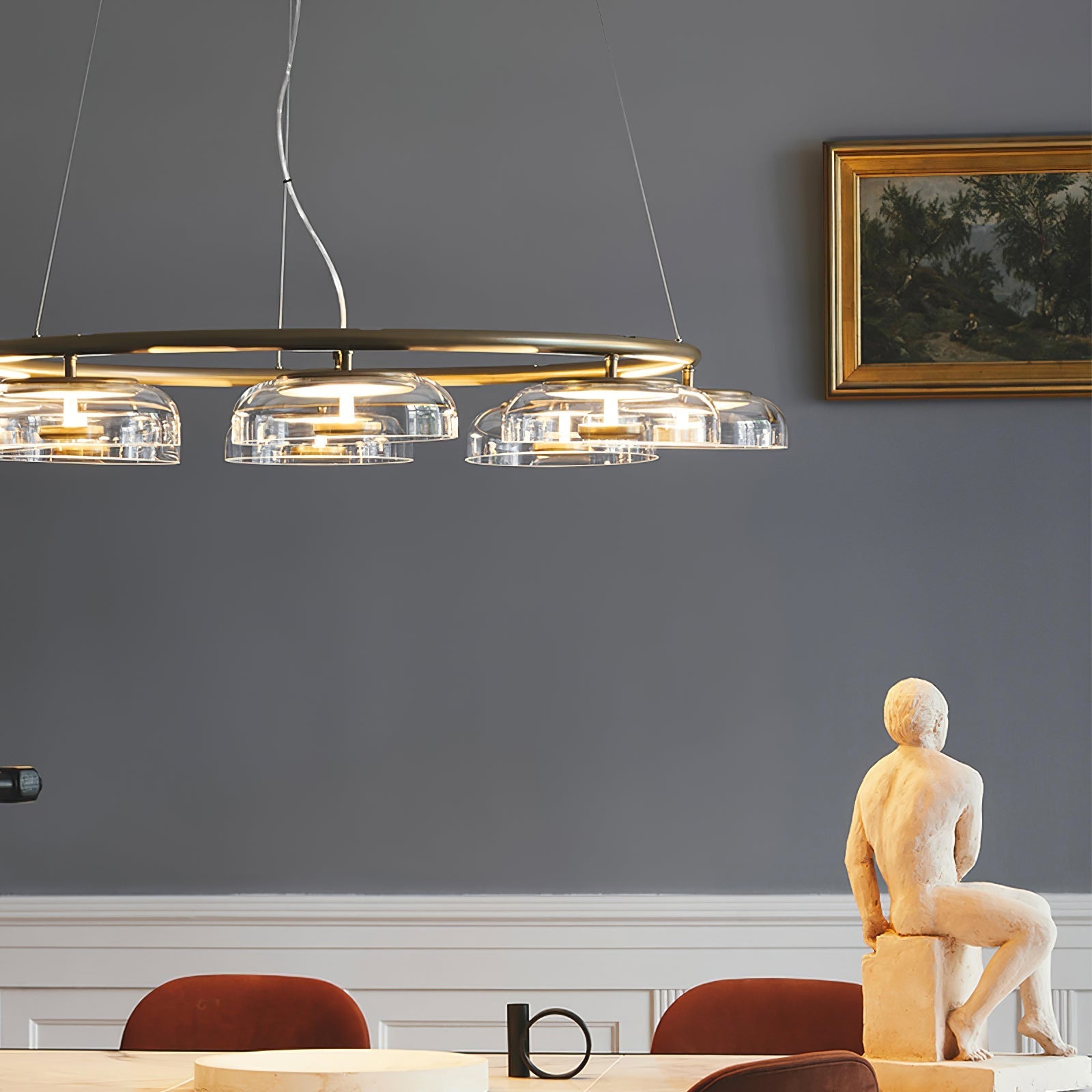 Dorevan Multi Round Pendant Light