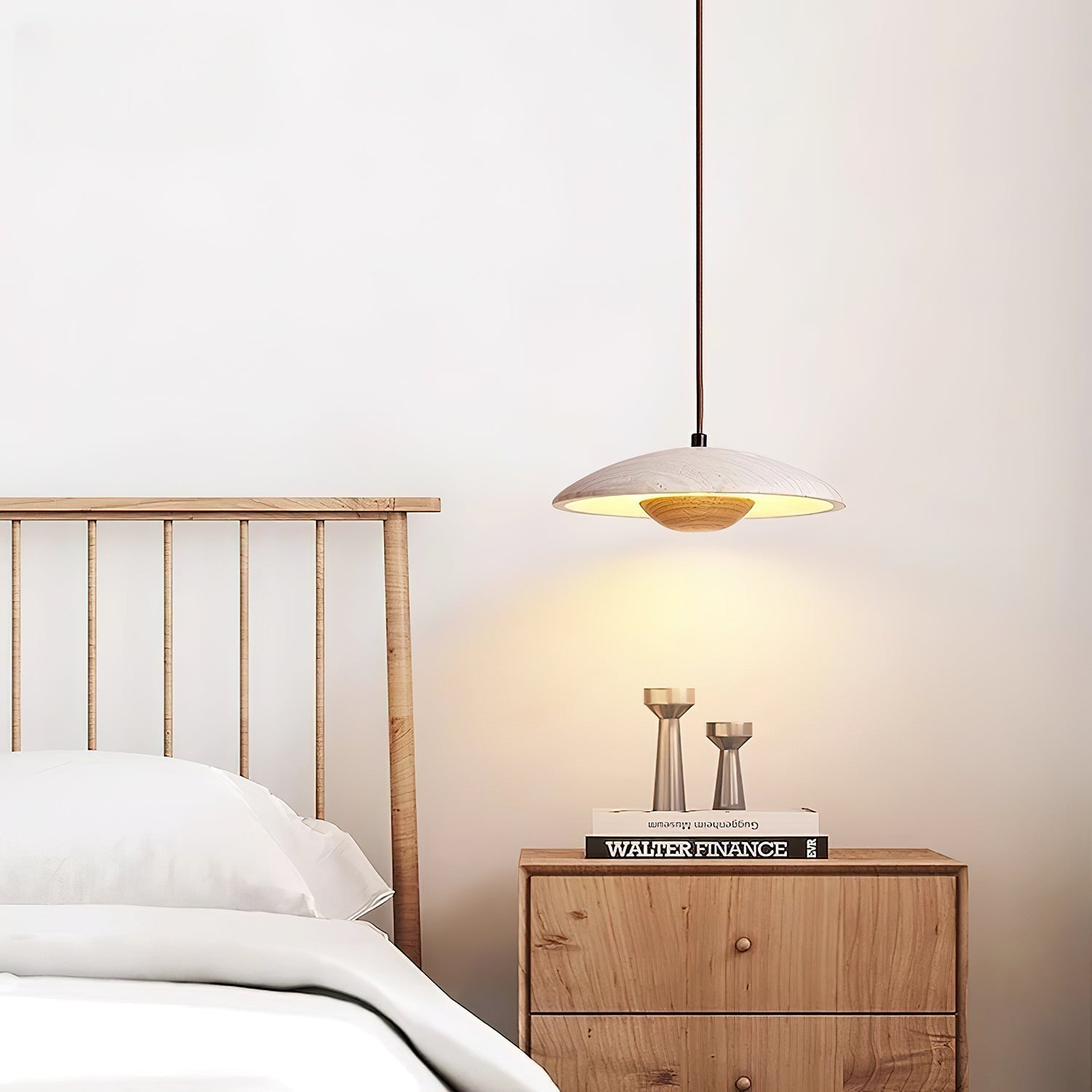 Poston Travertine Pendant Light