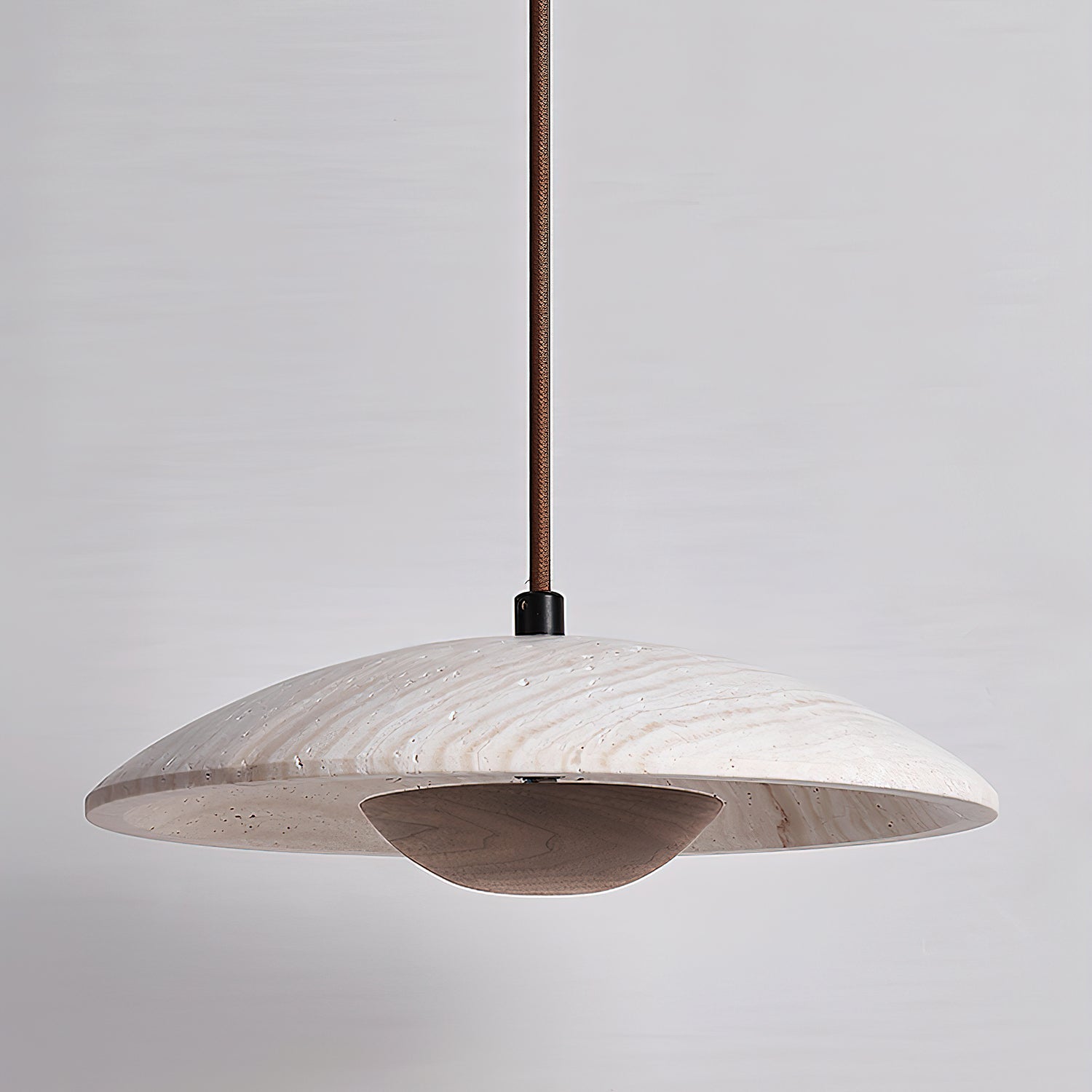 Poston Travertine Pendant Light