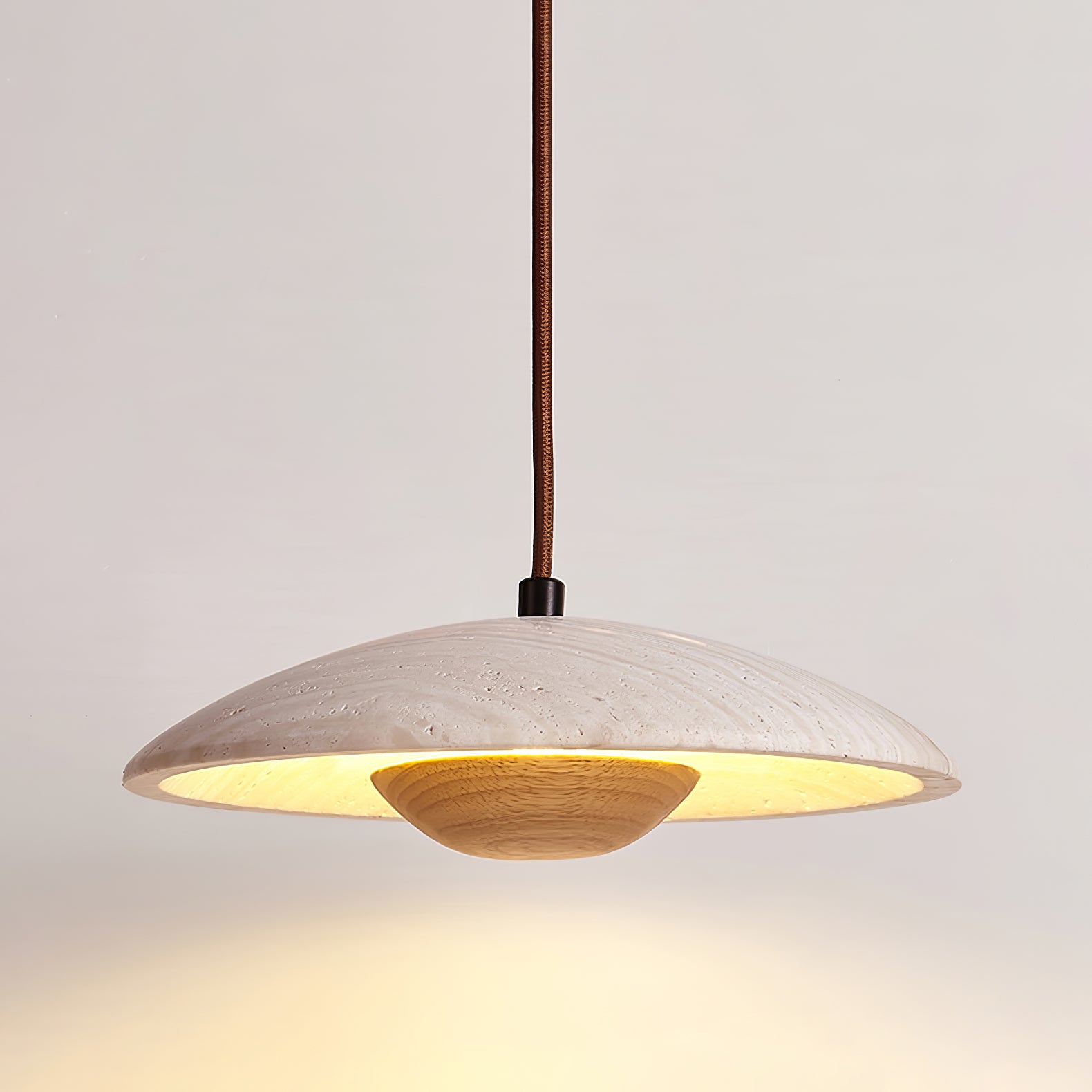 Poston Travertine Pendant Light