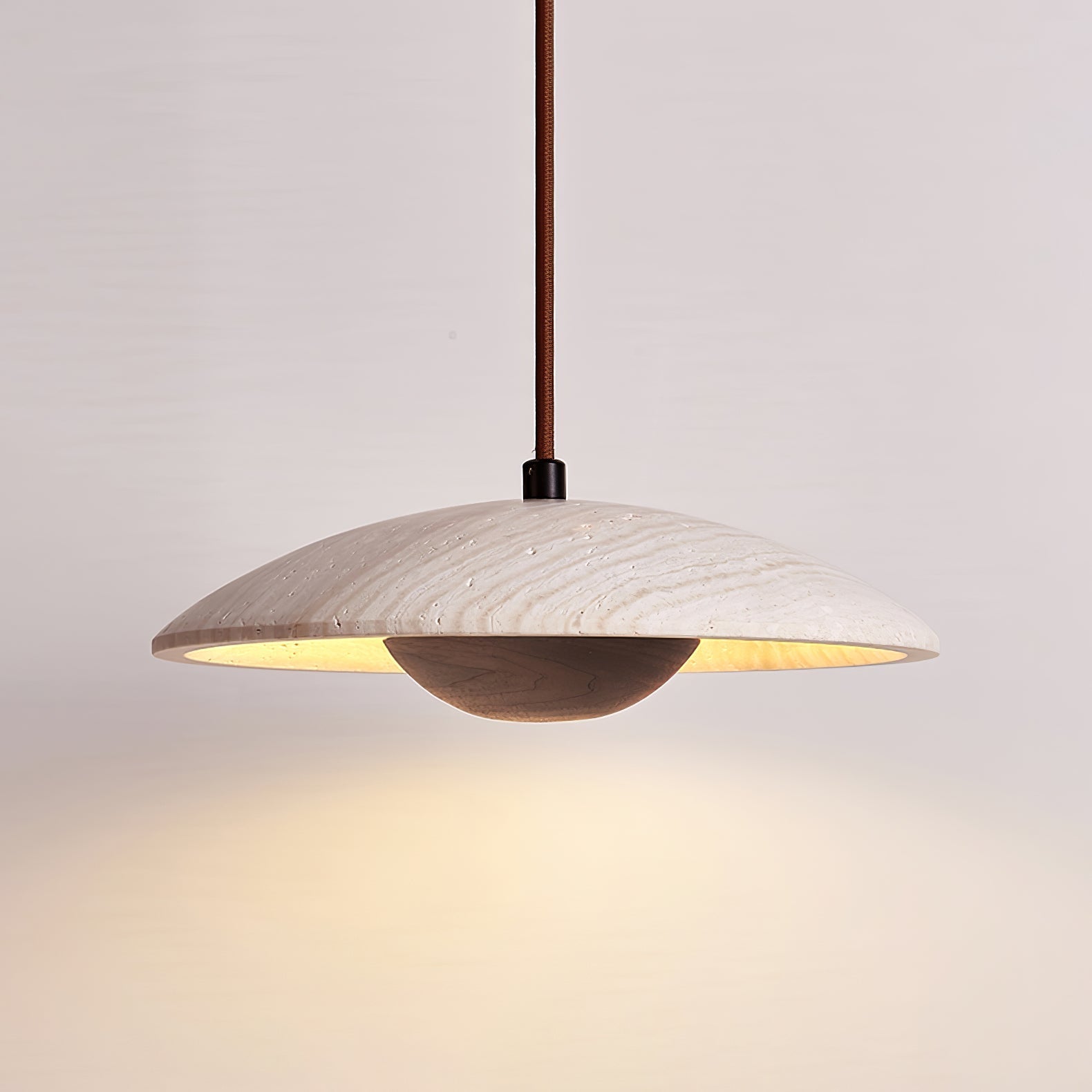 Poston Travertine Pendant Light