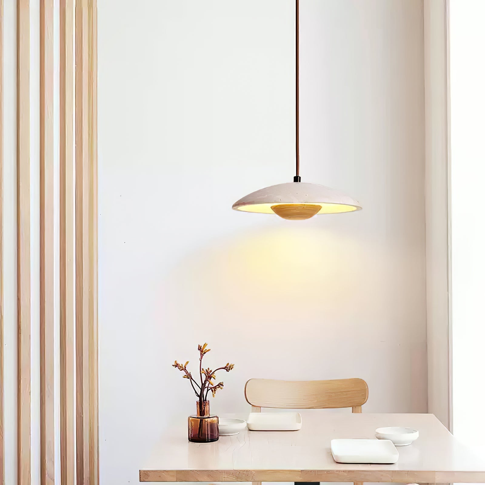 Poston Travertine Pendant Light
