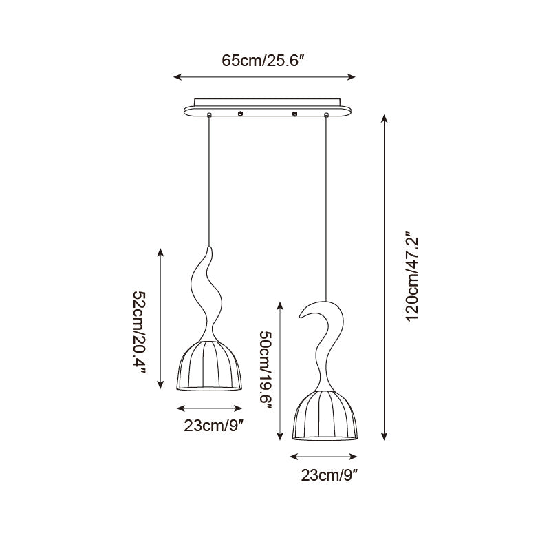 Selinto Wooden Pendant Light
