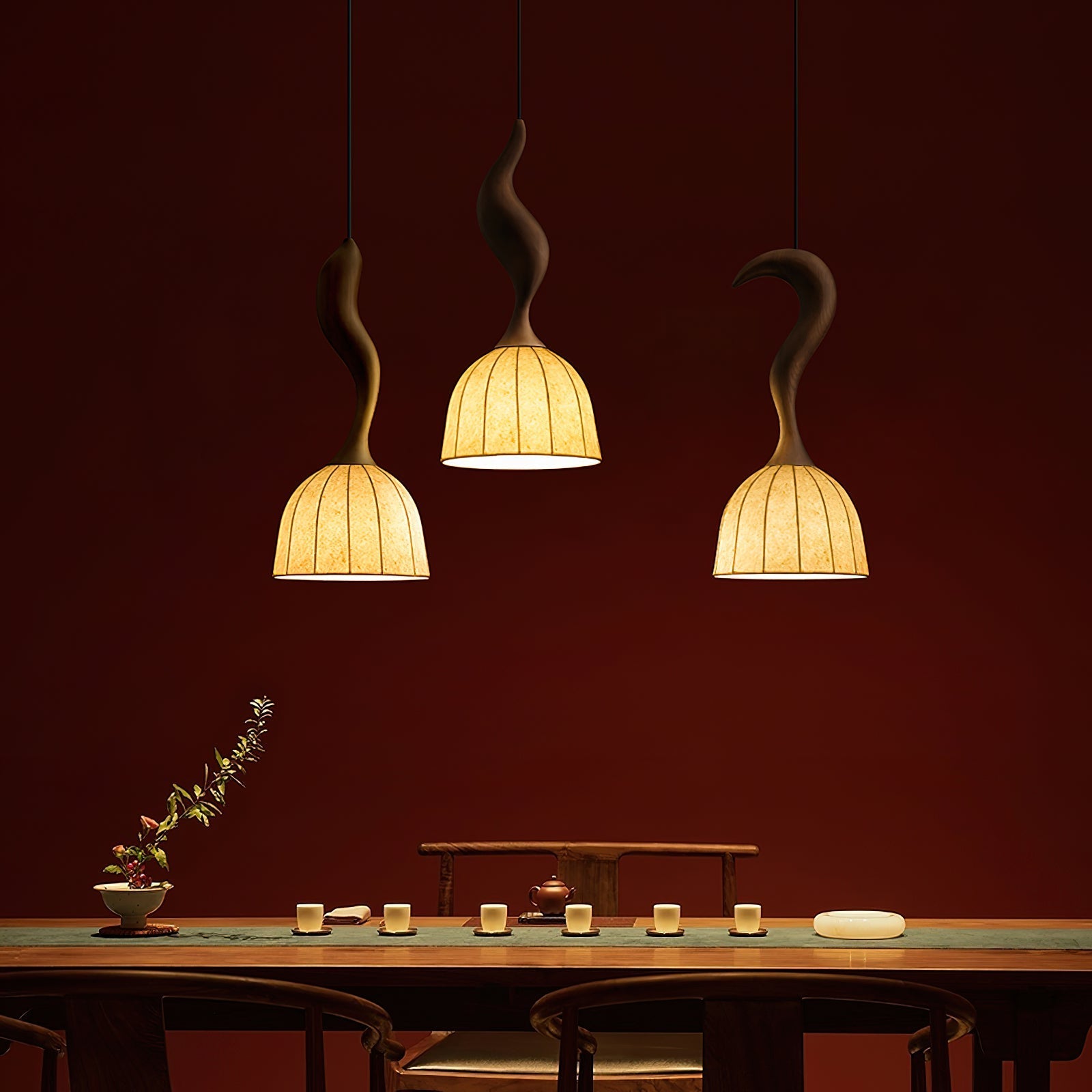 Selinto Wooden Pendant Light
