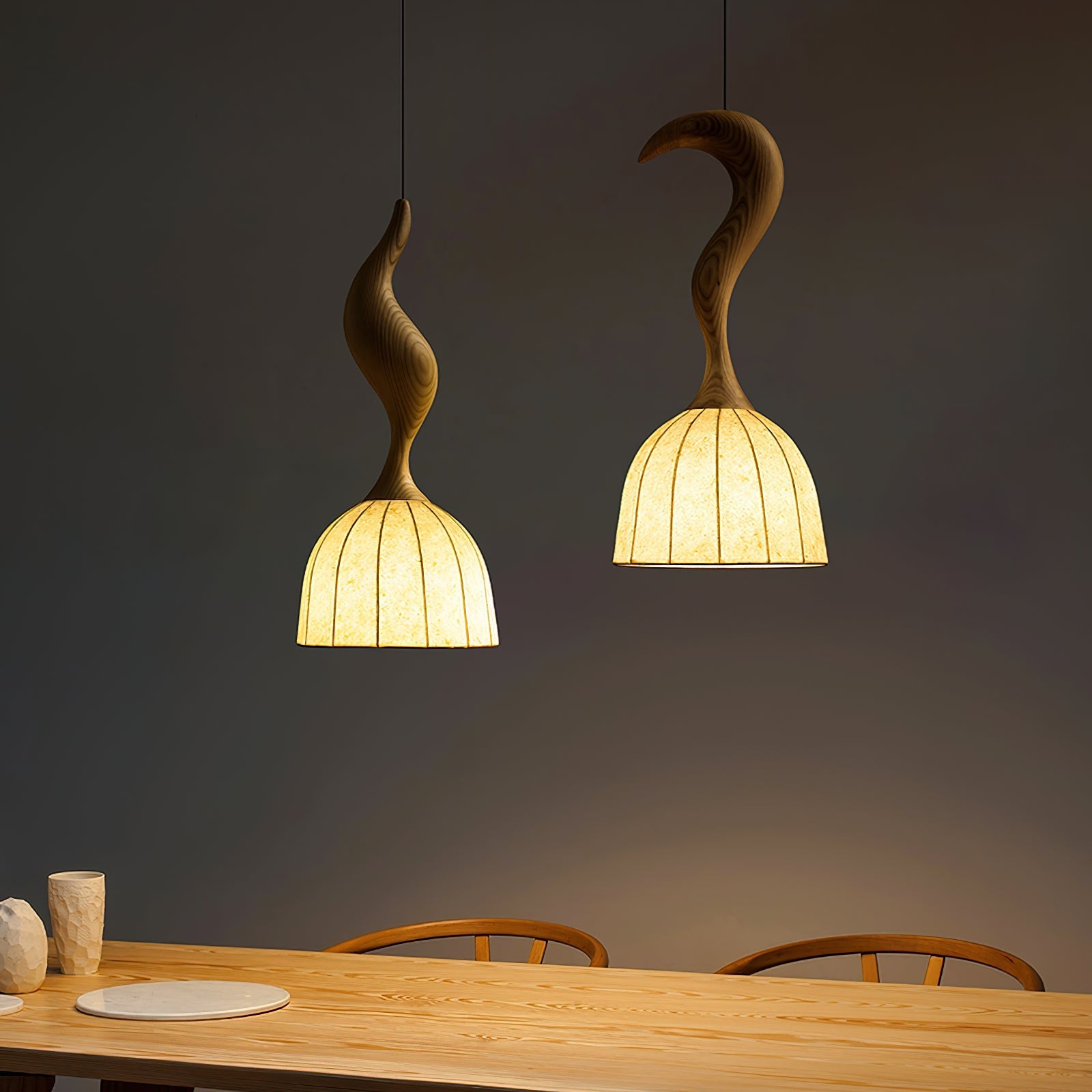 Selinto Wooden Pendant Light