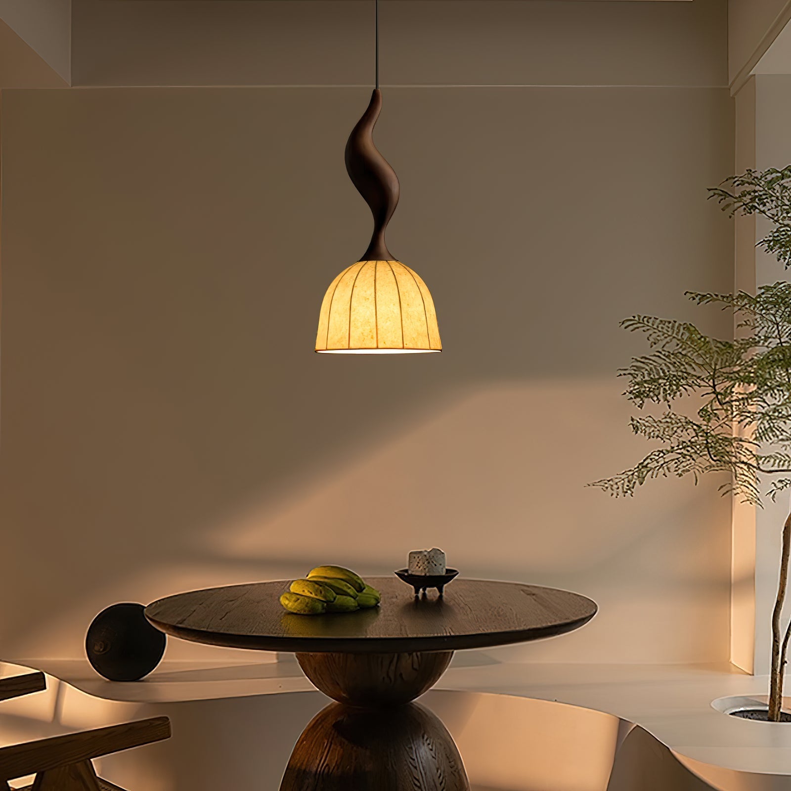 Selinto Wooden Pendant Light