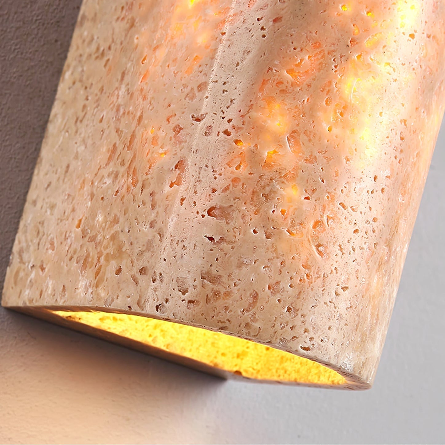 Veisona Natural Stone Wall Light