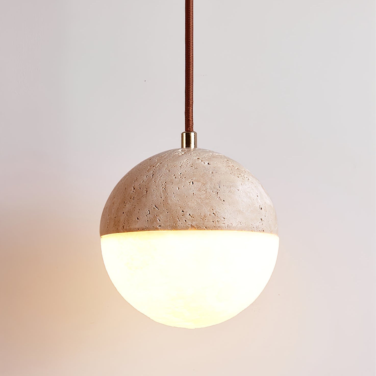 Soteno Natural Stone Pendant Light