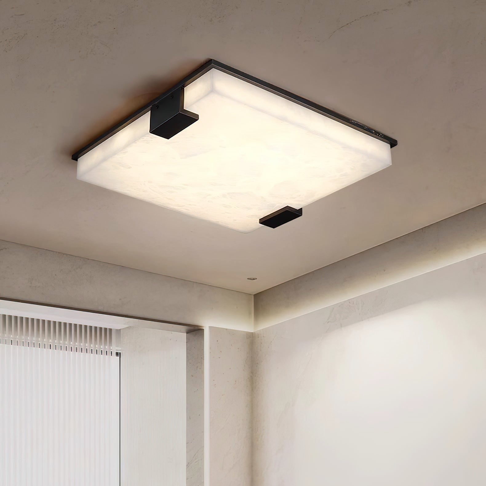 Sqonis Alabaster Ceiling Light