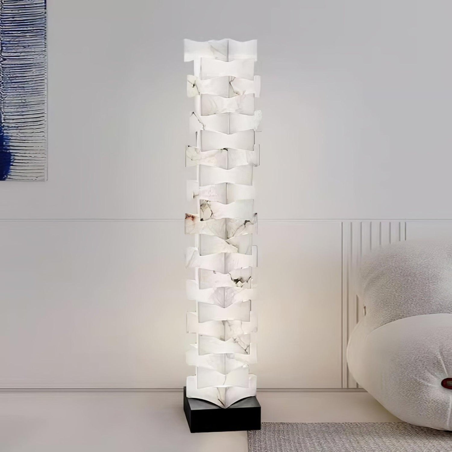 Labescos Alabaster Floor Lamp