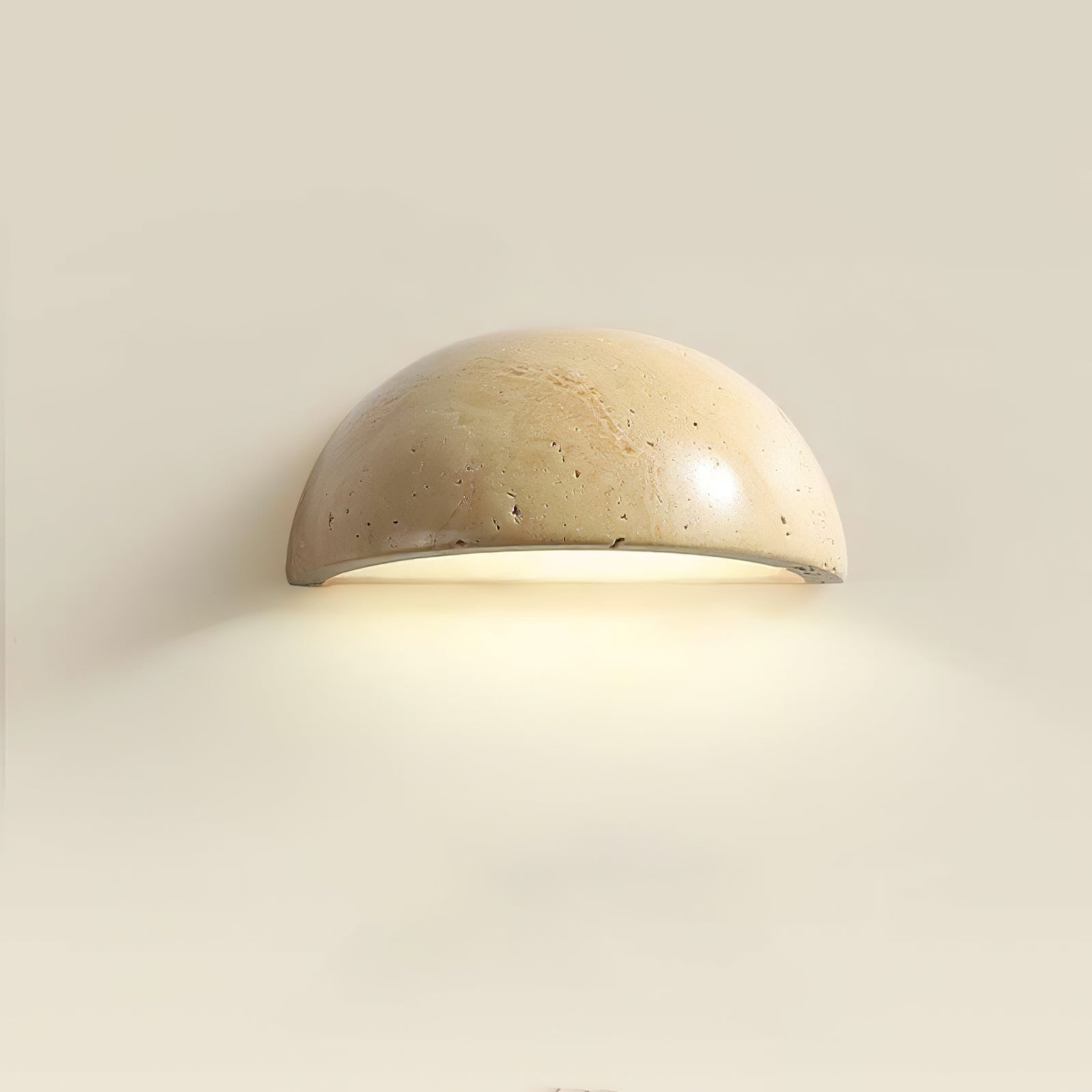 Devom Travertine Wall Light