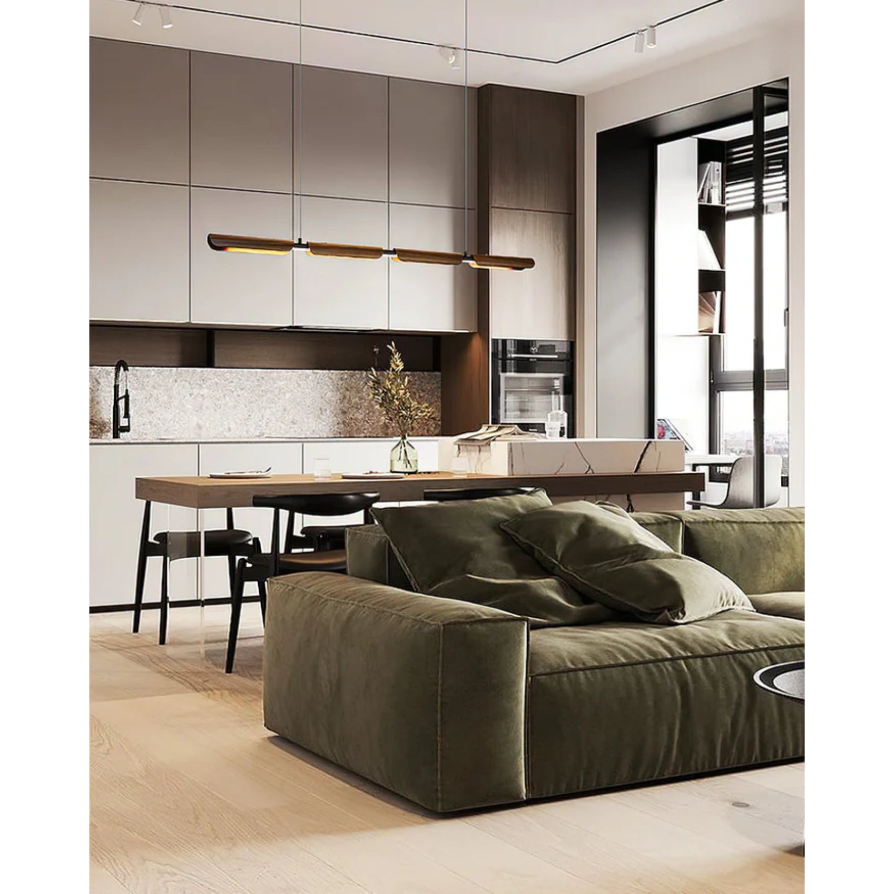 Setaza Japandi Style Pendant Light