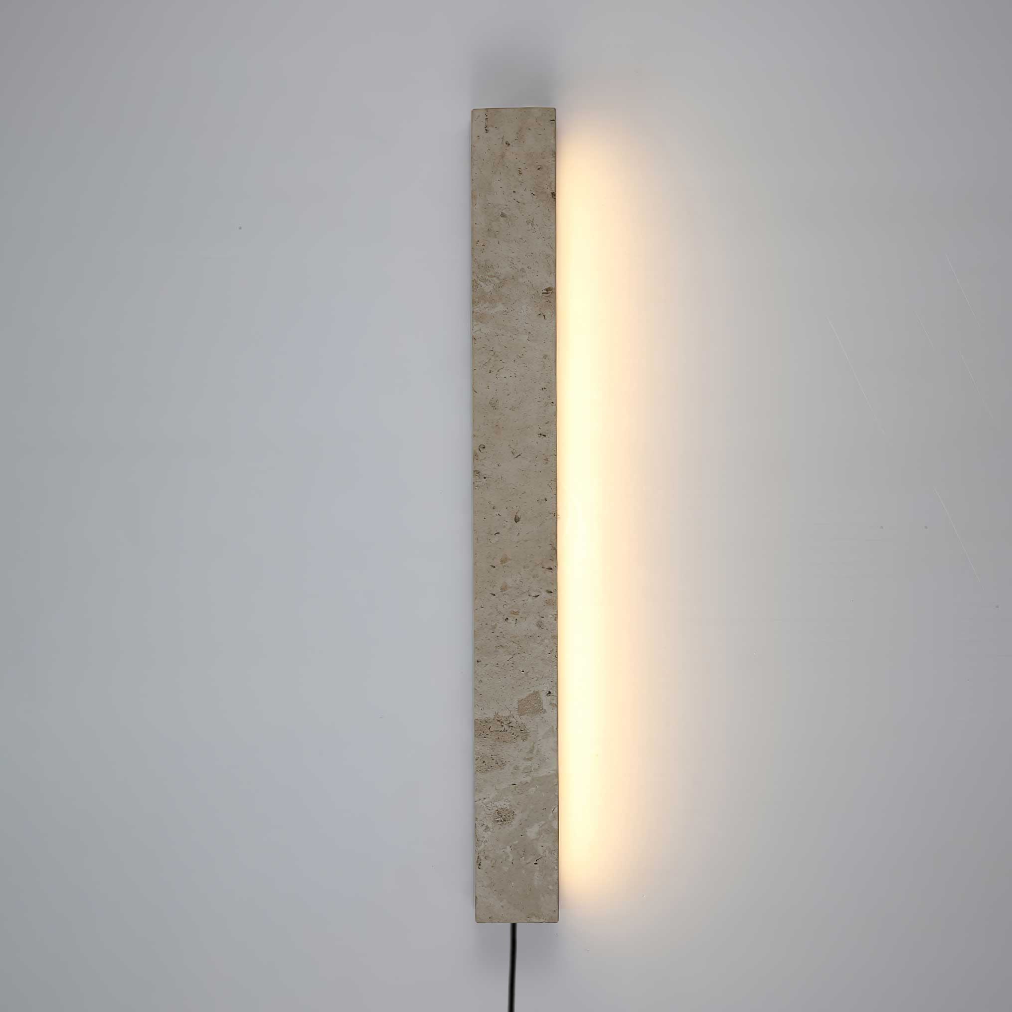 Satavik Travertine Wall Light