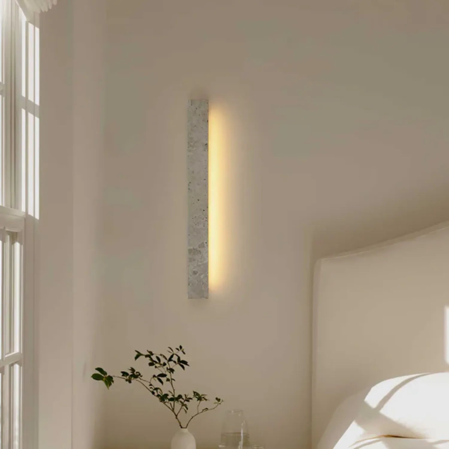 Celome Natural Stone Wall Light