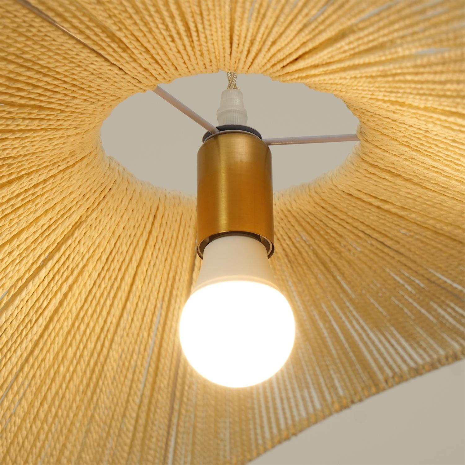 Woovo Hemp Rope Pendant Light
