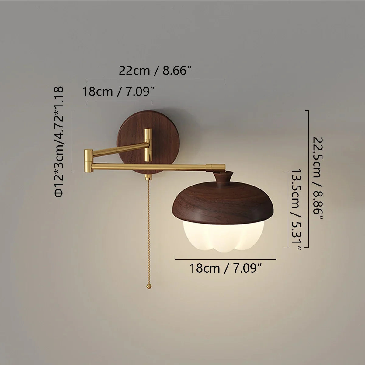 Toreno Wall Light