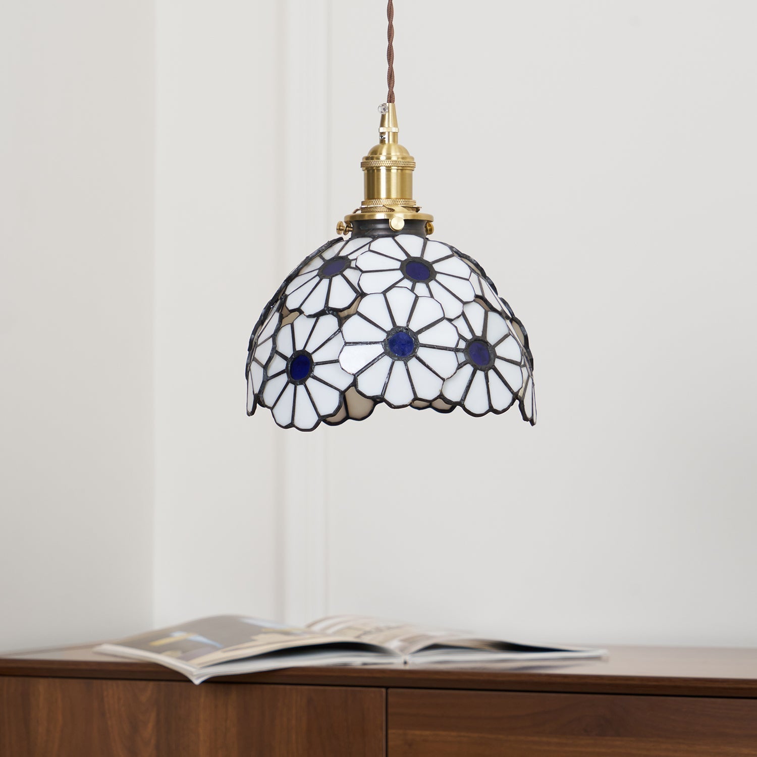 Clyzoner Tiffany Pendant Light