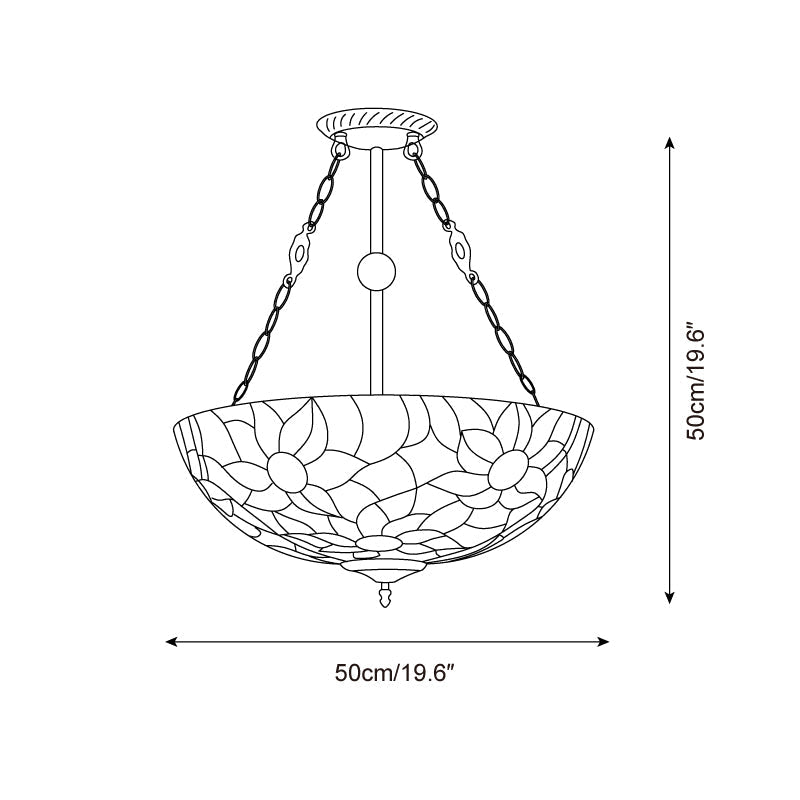 Lenna Tiffany Ceiling Light