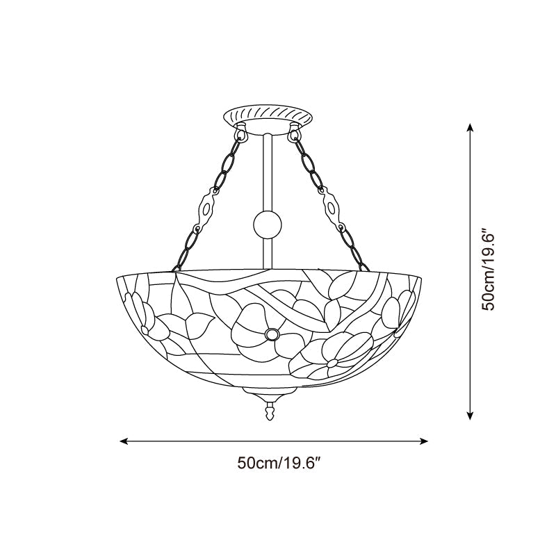 Lenna Tiffany Ceiling Light
