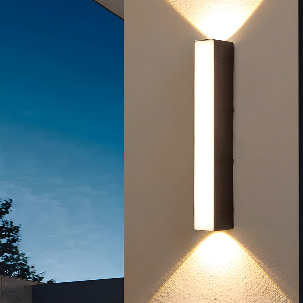 Longtube Wall Light For Outdoor Use