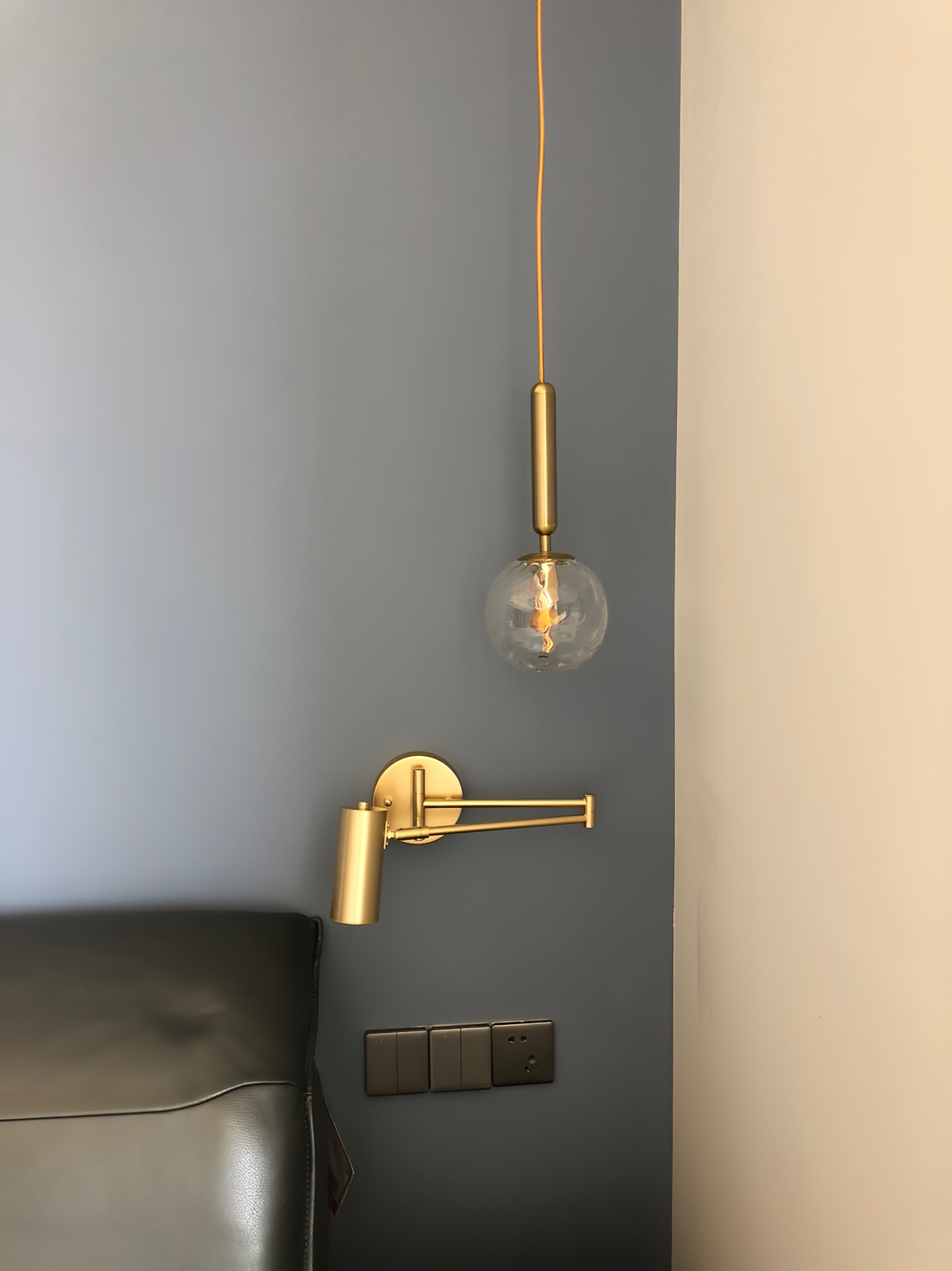 Bexne Swing Arm Wall Light