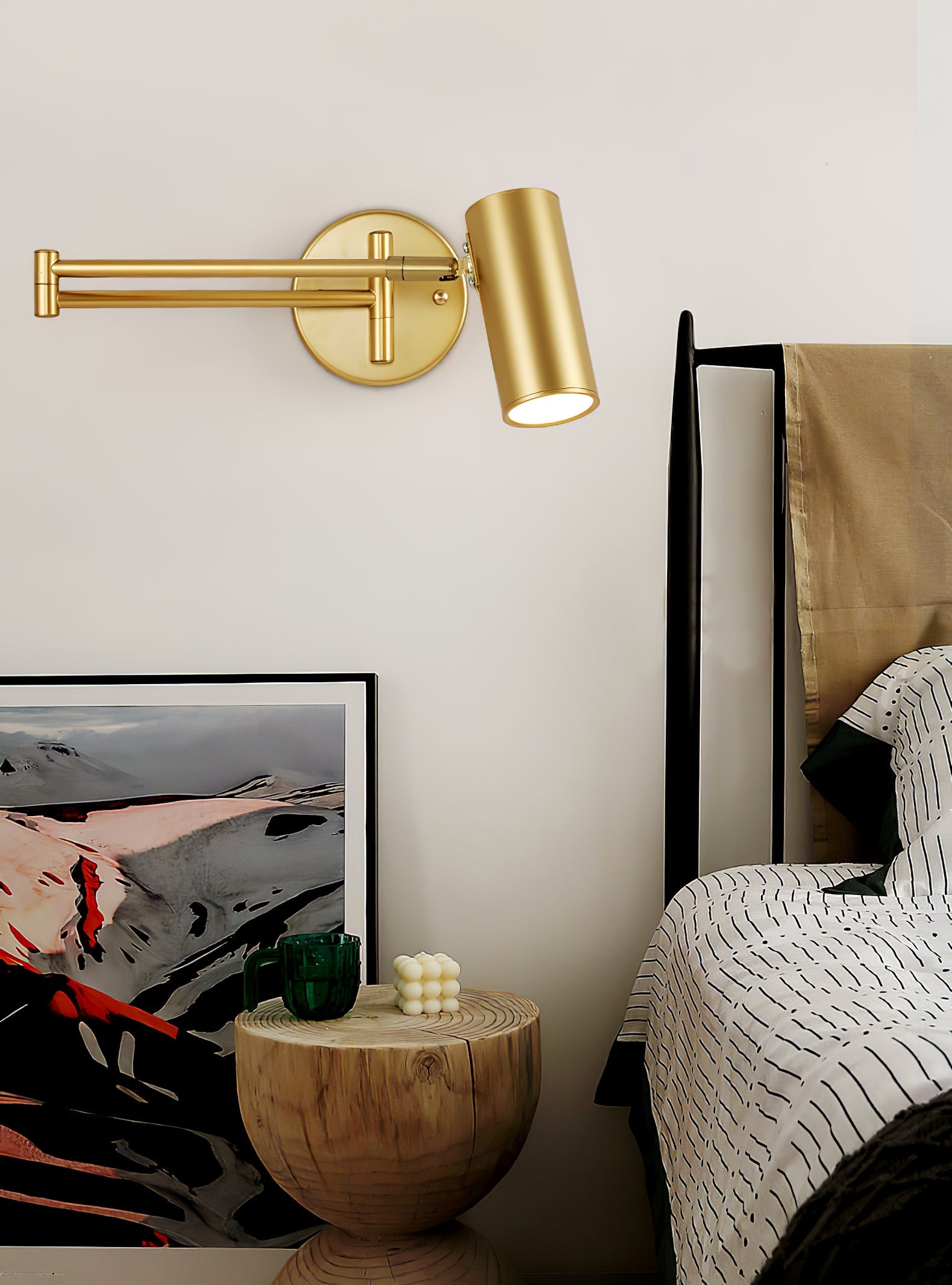 Bexne Swing Arm Wall Light