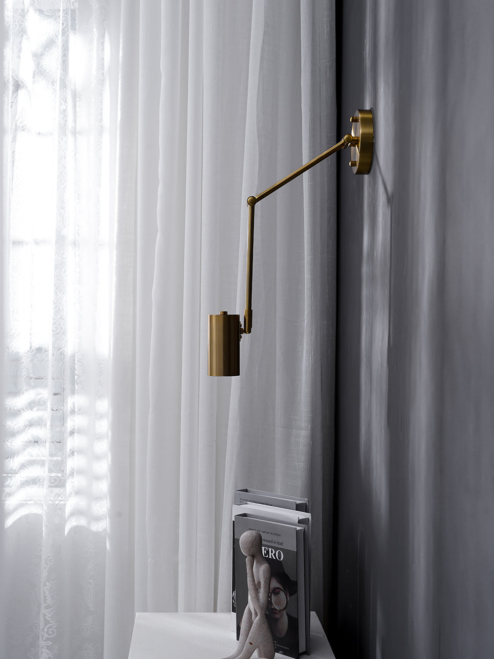 Bexne Swing Arm Wall Light