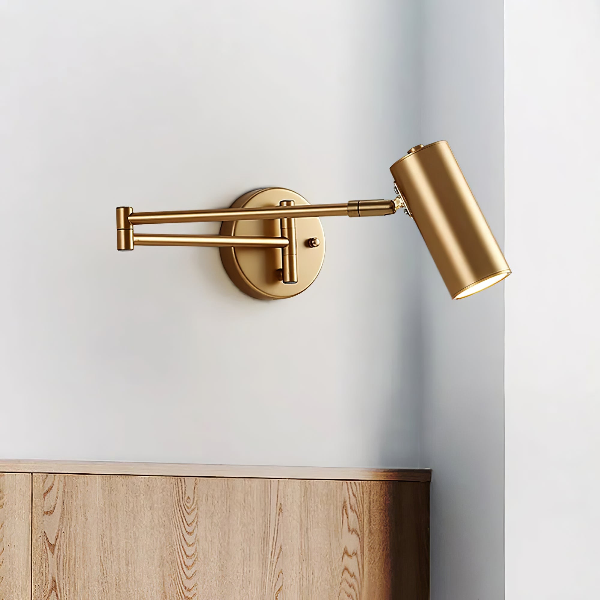 Bexne Swing Arm Wall Light