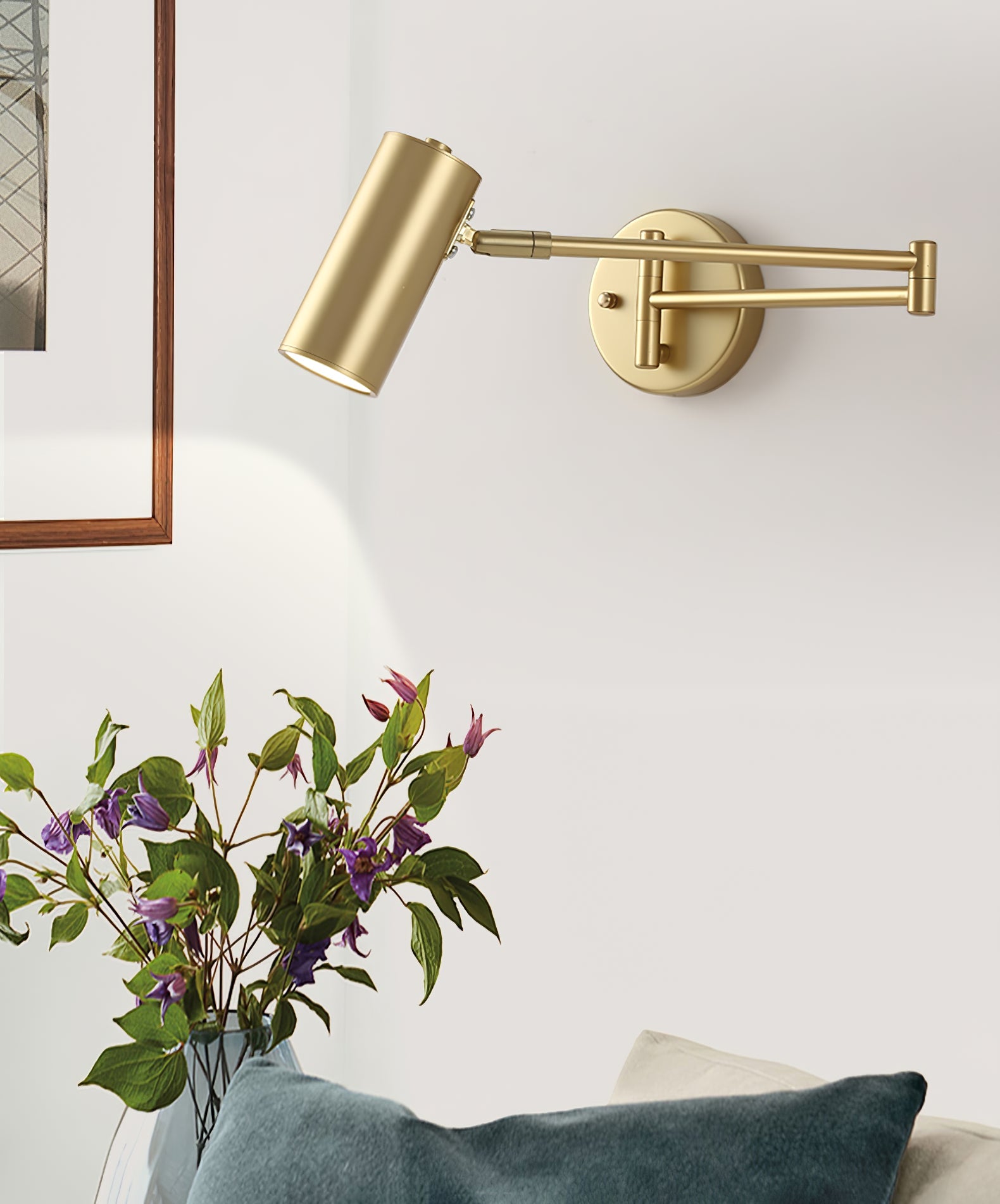 Bexne Swing Arm Wall Light