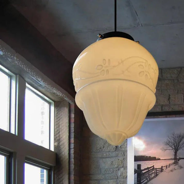 Vinvao Frosted Glass Pendant Light