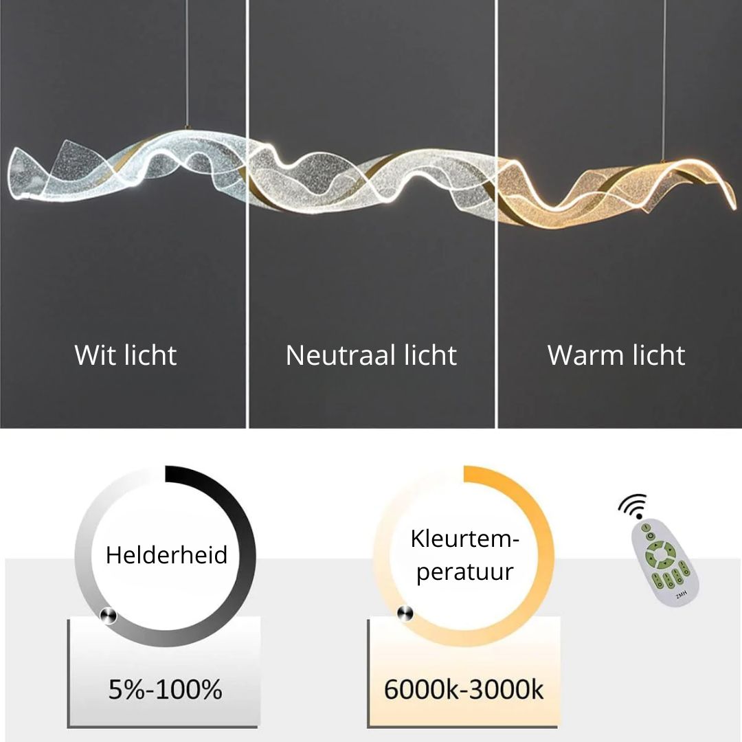 Wave Dome Pendant Light