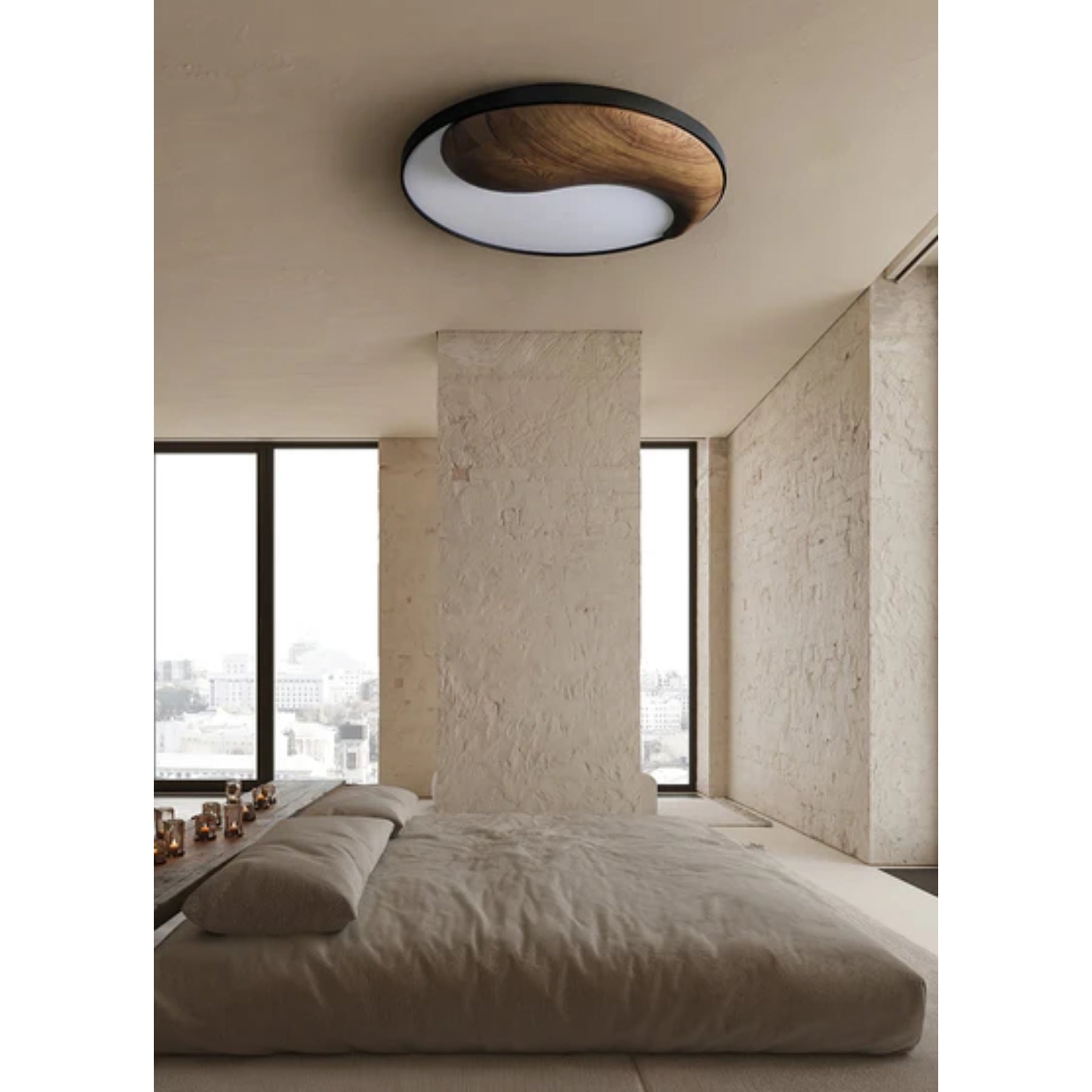 YinYang Design Ceiling Light