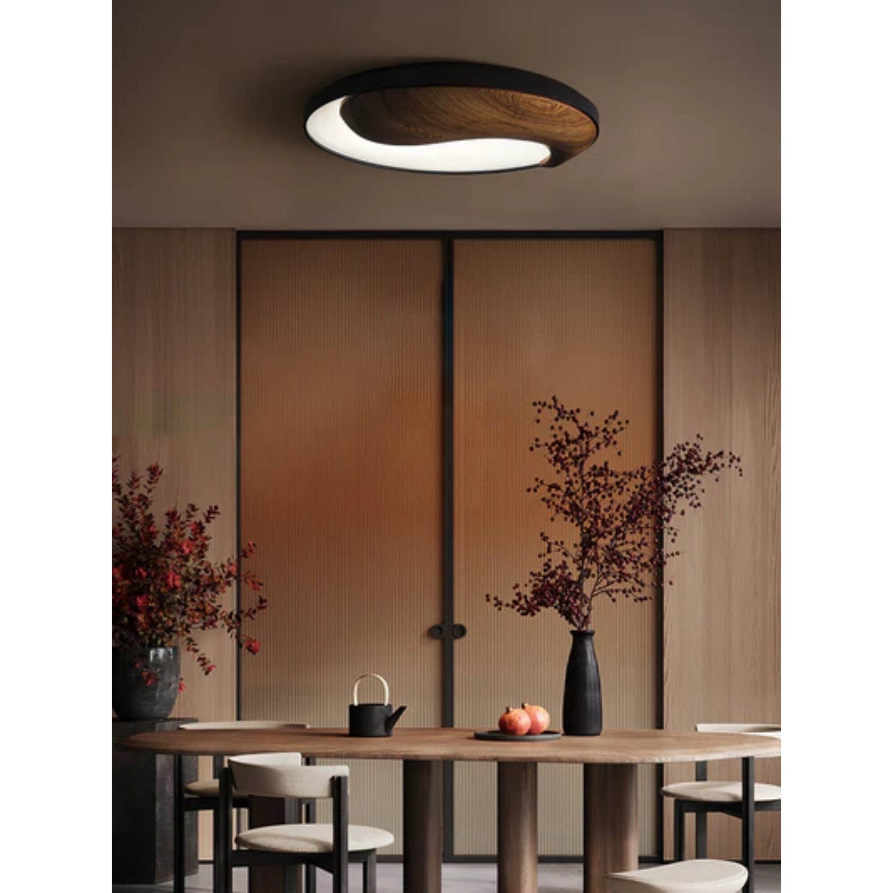 YinYang Design Ceiling Light