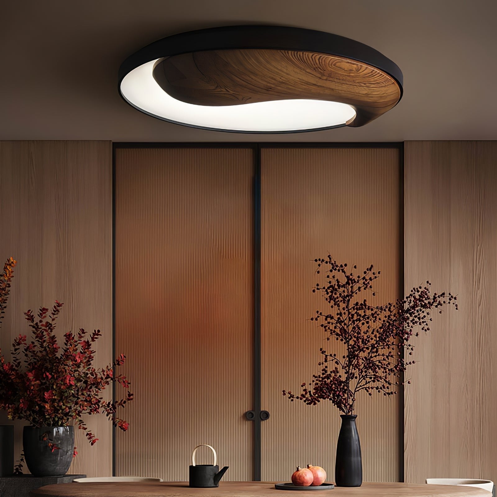 YinYang Design Ceiling Light