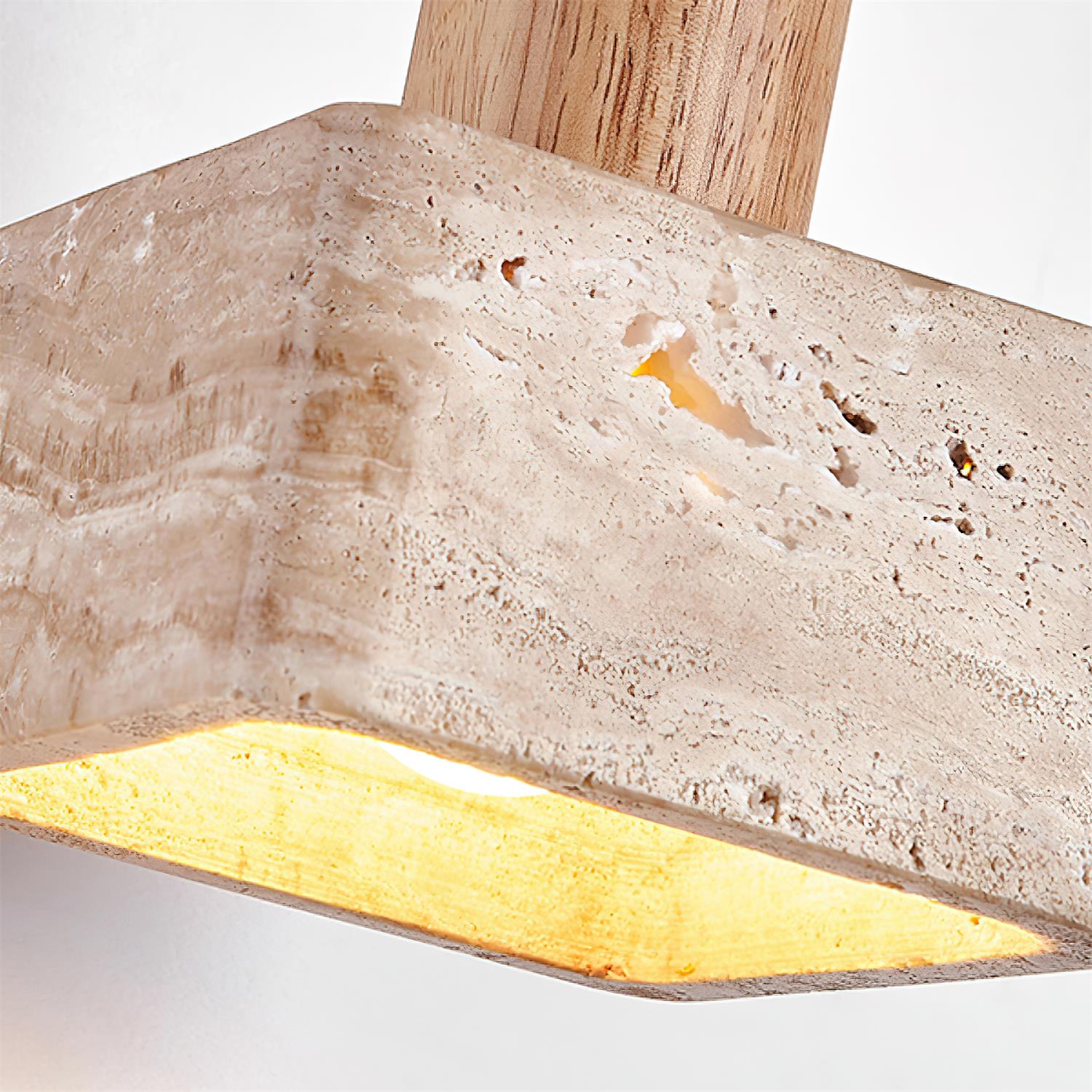 Osethra Travertine Pendant Light