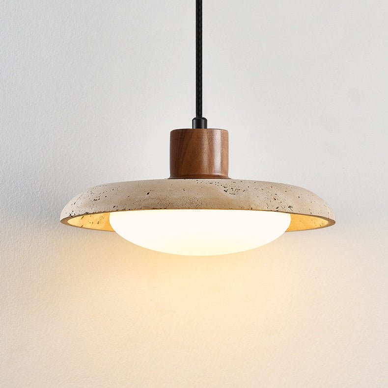 Latova Travertine Pendant Light
