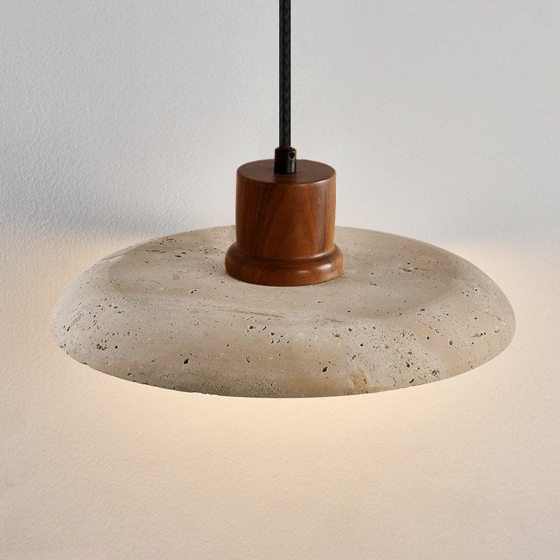 Latova Travertine Pendant Light