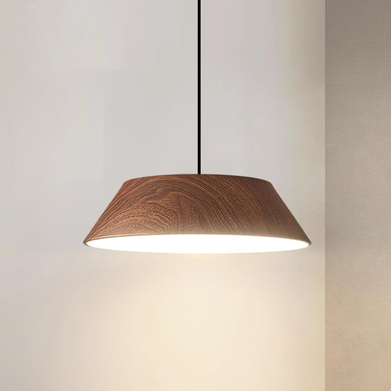 Trallon Wooden Japandi Pendant Light