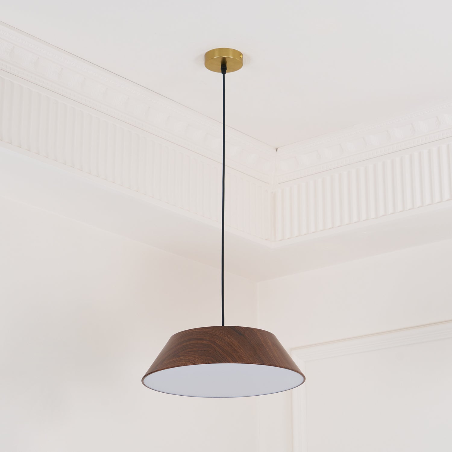 Trallon Wooden Japandi Pendant Light